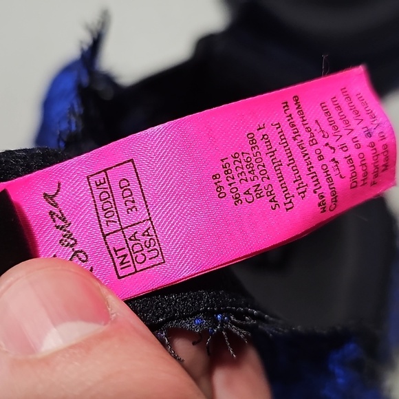 La Senza So Free blue and black 32DD bra - Picture 6 of 7
